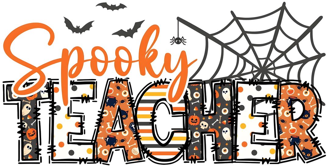 the words spooky face are decorated with pumpkins and spider's web Halloween Teacher Teachers Halloween, Busy At Work, Teacher Design, Halloween, Design, snow