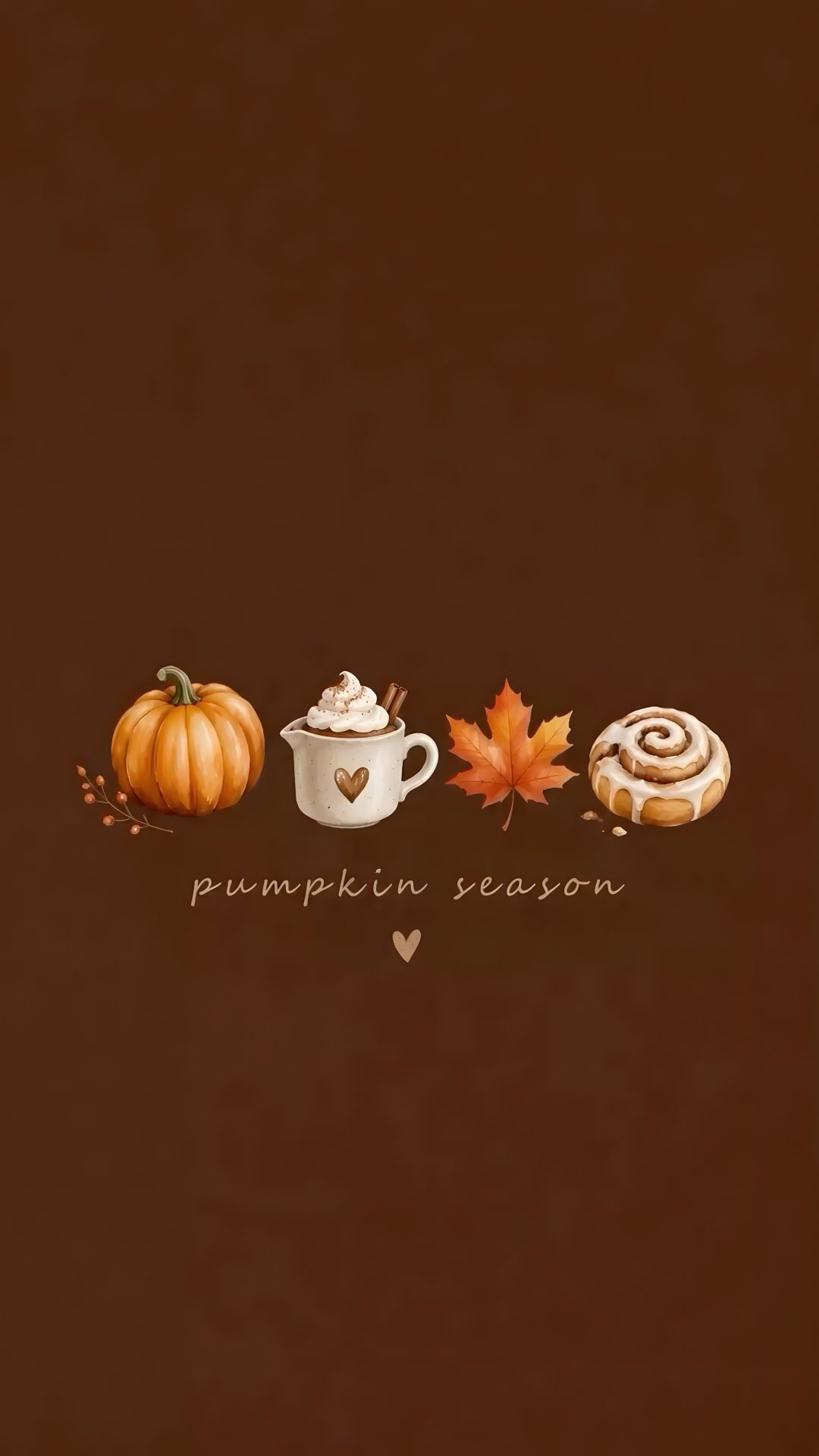 three pumpkins are sitting next to each other with the words pumpkin season written on them Fall Aesthetic Halloween maroon