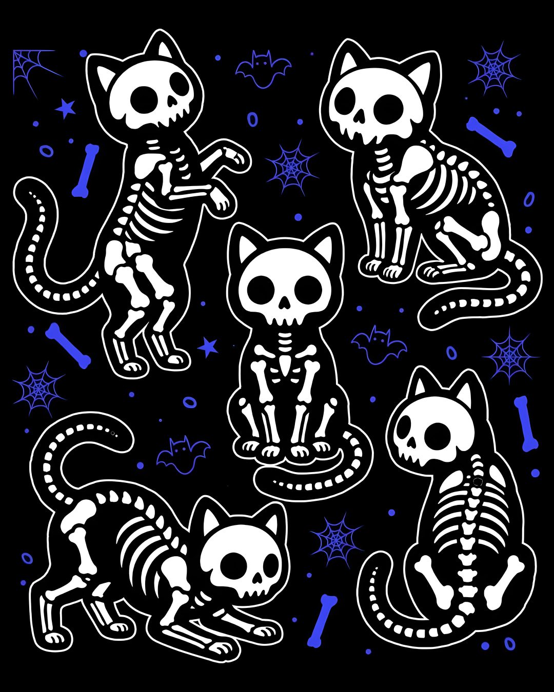 Spooky Paws
Link in bio. @eolistudio
Shop in the US @threadless
Shop in France @grafitee
Shop in Europe @redbubble
#cat #eolistudio #gothic #horror #halloween Kitty Skeleton Halloween Cats black
