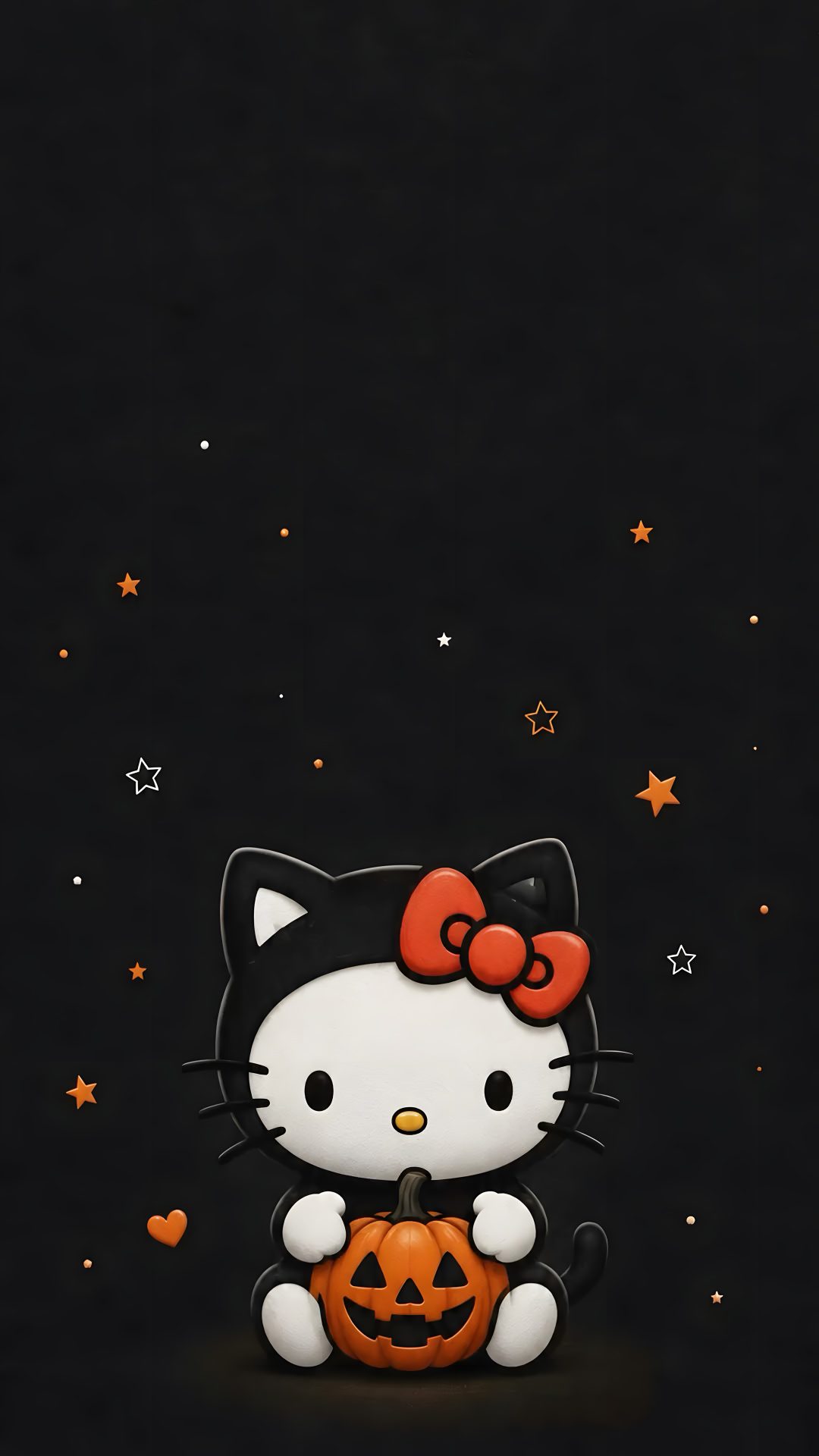 Halloween Kitty black