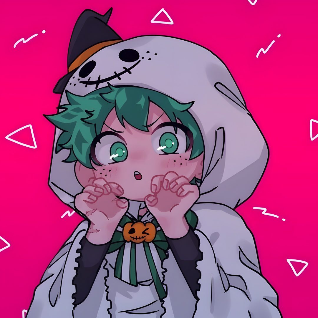 Not Mine - Benim Değil Izuku Midoriya Izuku Midoriya Halloween medium violet red