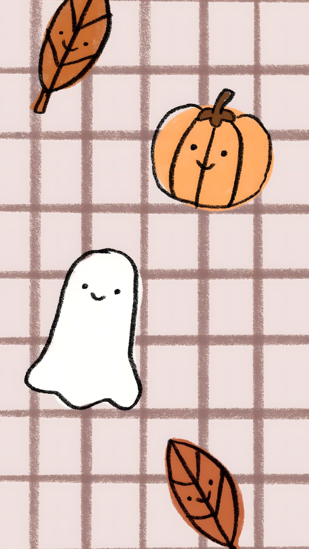 Simplistic Halloween gainsboro