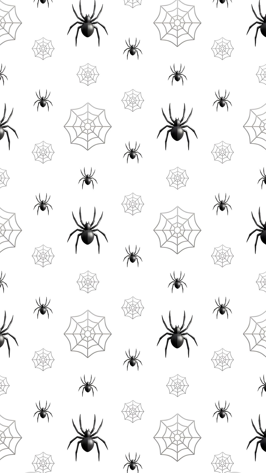 black and white spider webs on a white background seamless wallpaper pattern stock photo Halloween White Background Spider Cute,