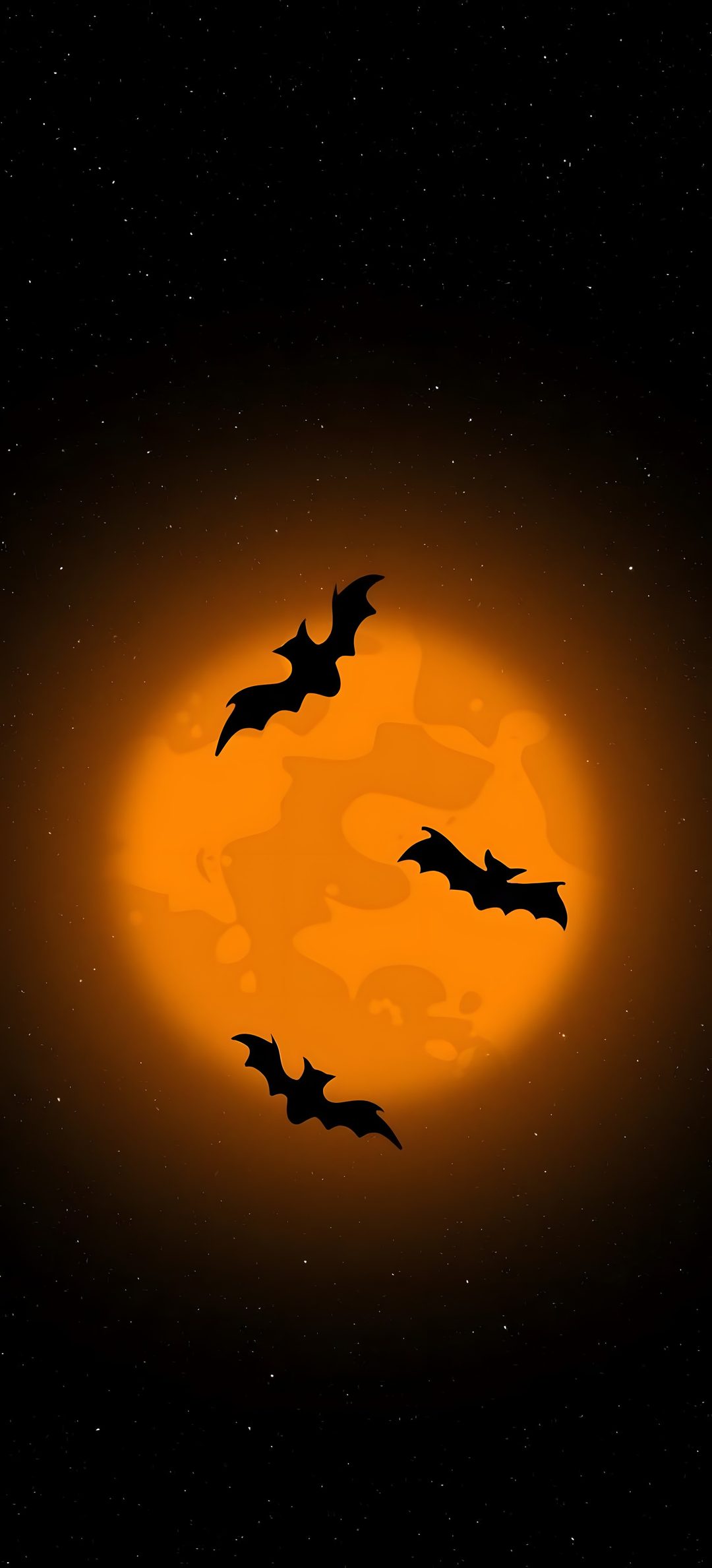 bats flying in front of the full moon Halloween Bat Iphone Halloween Aesthetic, Halloween, Phone, black