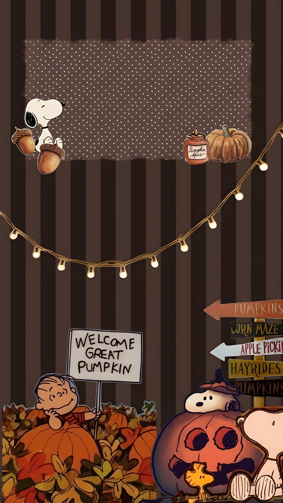 peanuts and pumpkins are in front of a sign that says welcome to the pumpkin patch Snoopy Halloween Snoopy, dark slate gray