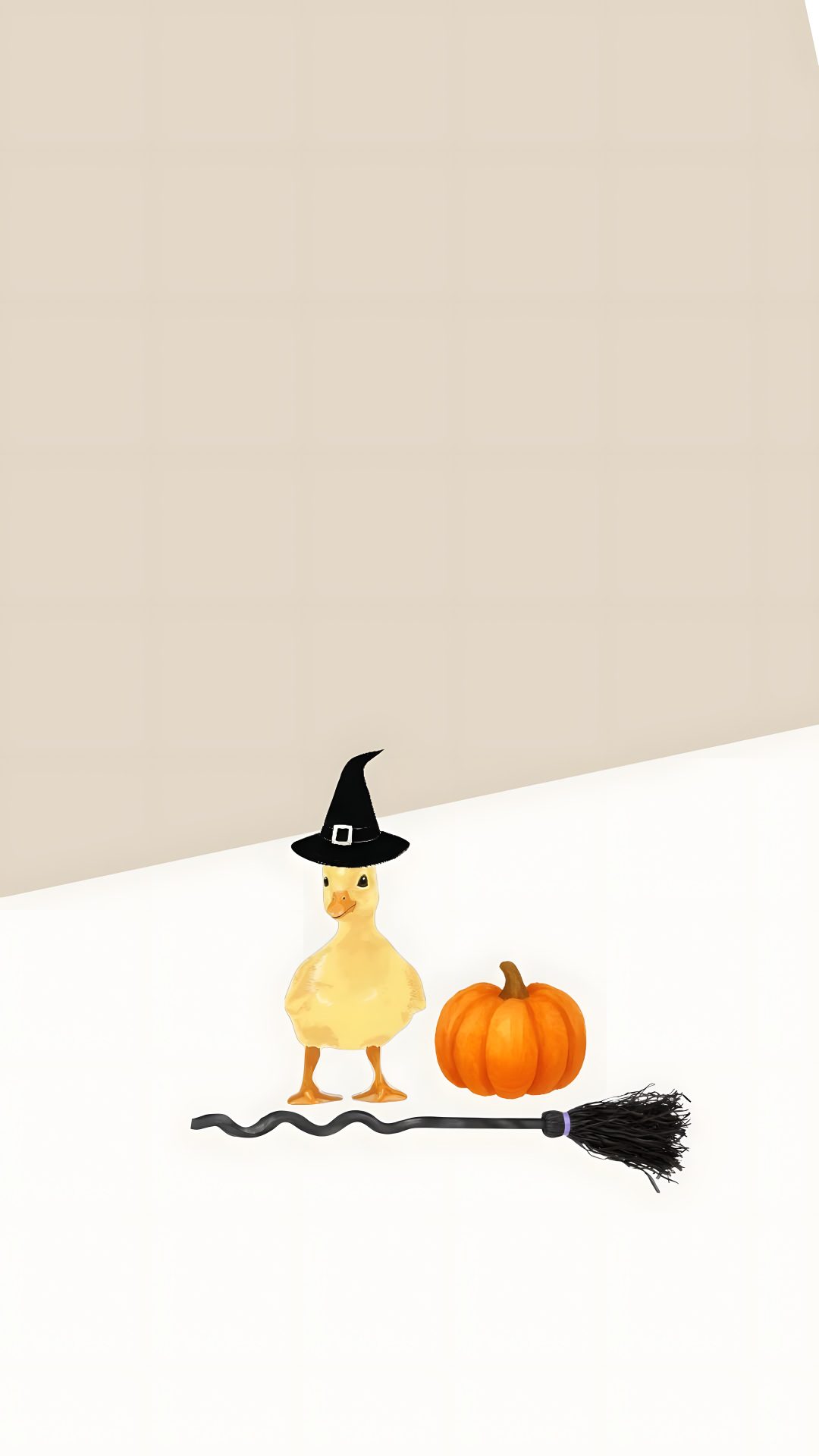 Halloween Goose light gray