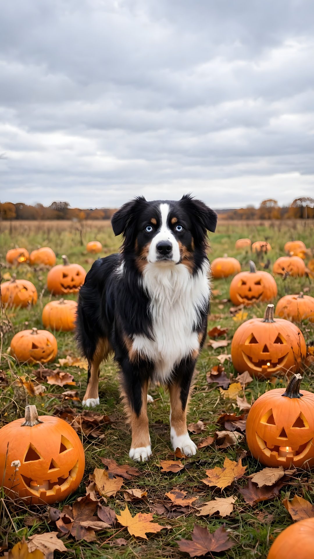 Halloween Border Collie peru