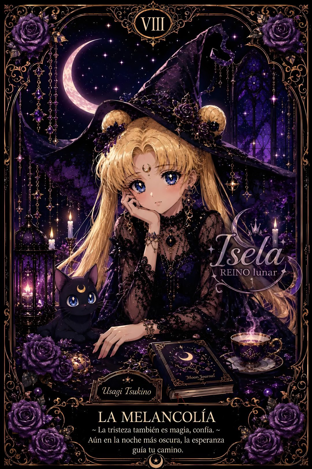 Sailor Moon Halloween black