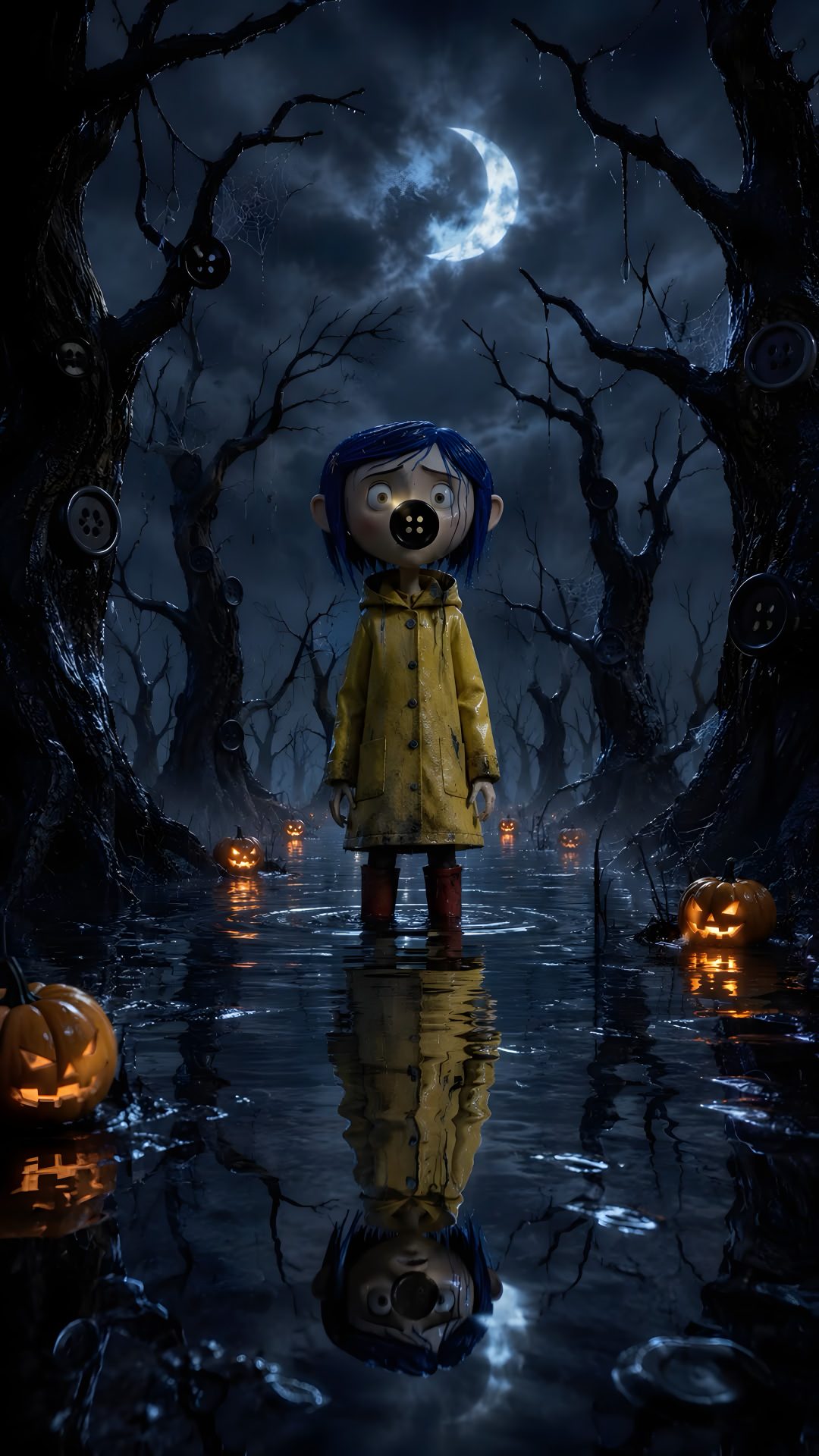 Halloween Characters black