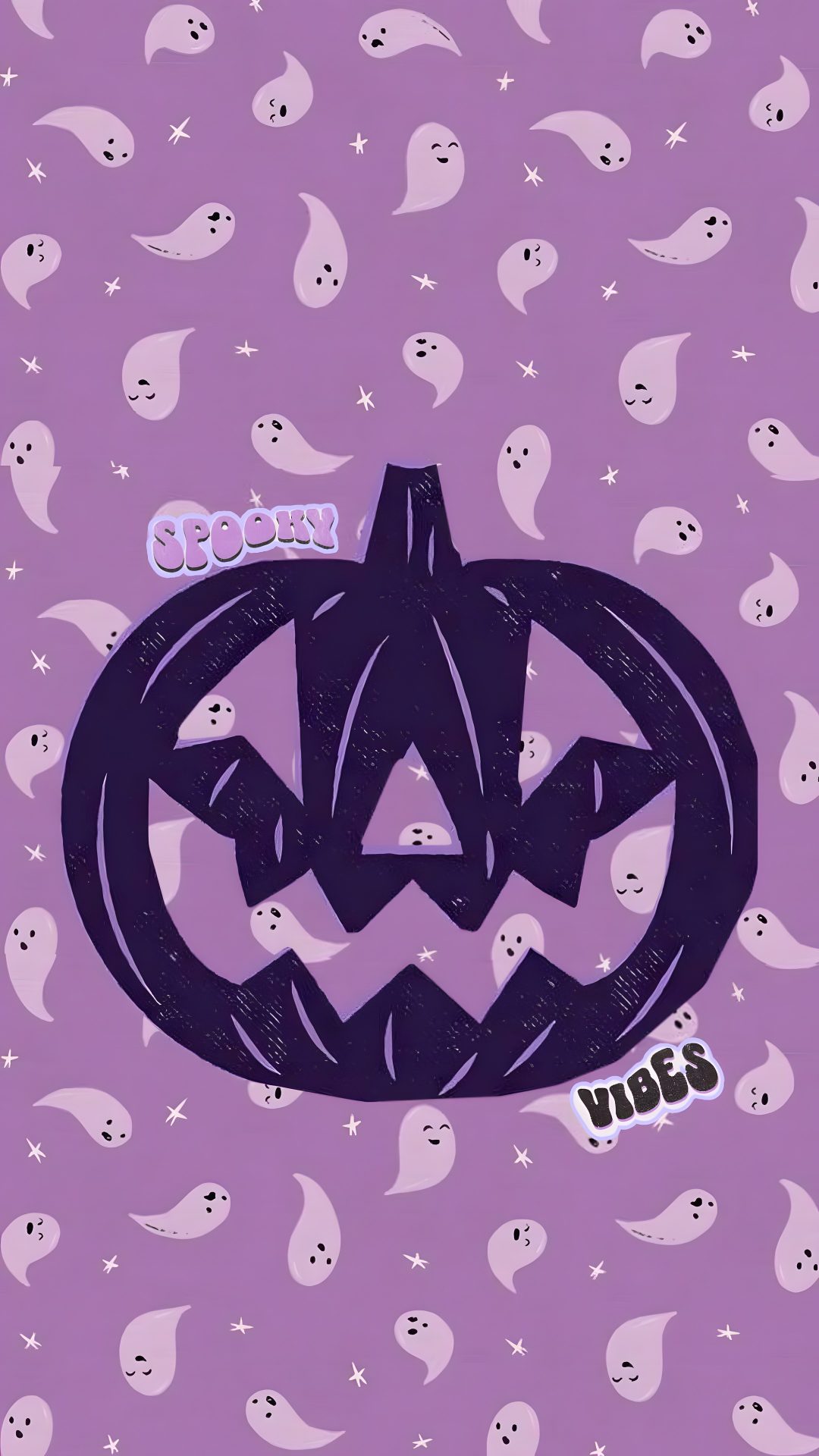 Halloween Smiles Lavender rosy brown