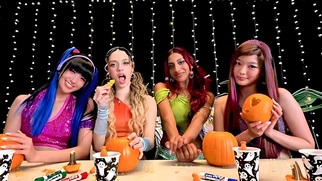 Happy Halloween, Girl Group, Halloween, Celebrities Katseye Halloween Happy Halloween, Girl Group, Halloween, Celebrities, dark slate gray