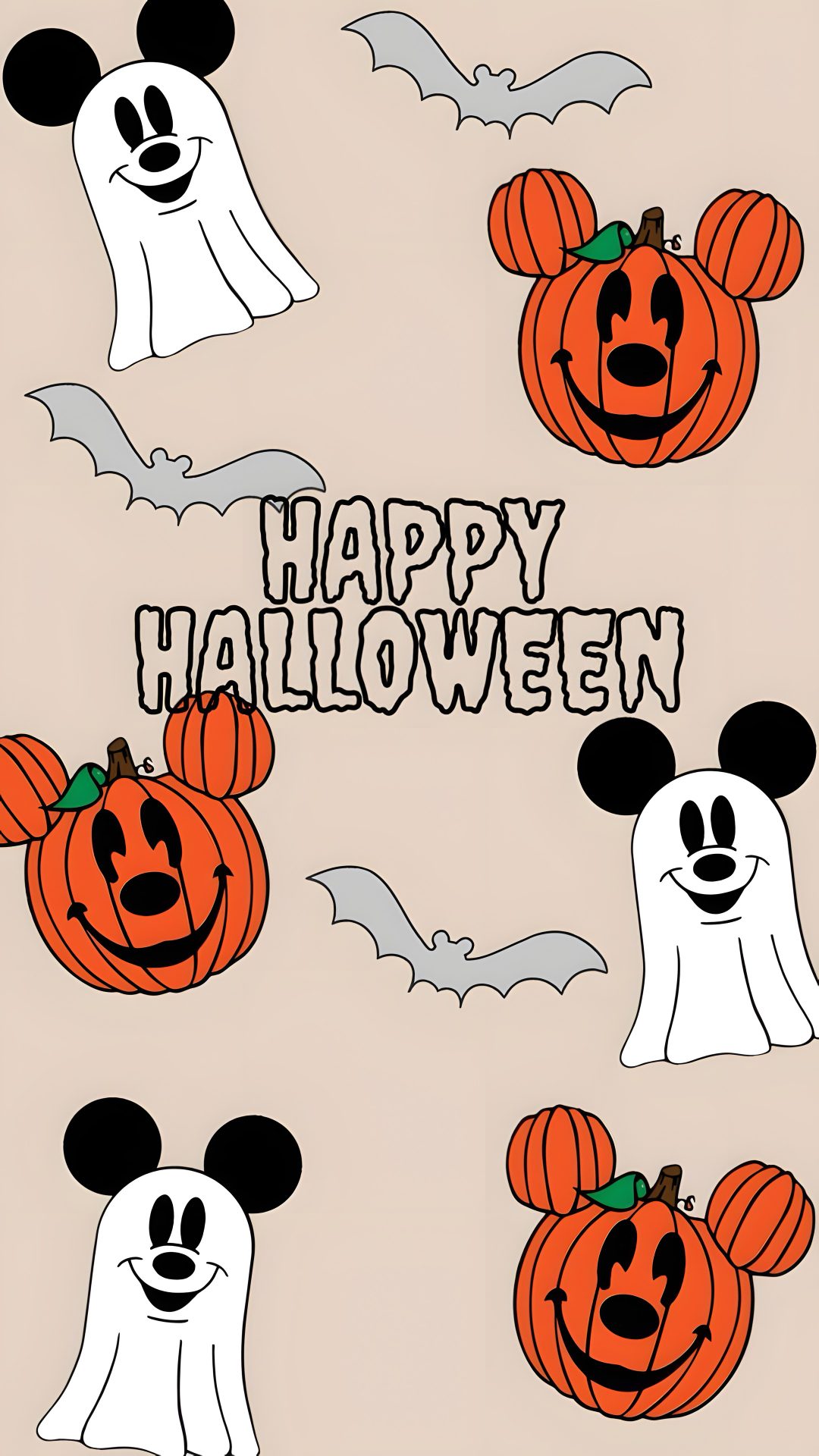 Happy Halloween, Halloween Free Disney Halloween Happy Halloween, Halloween, light gray