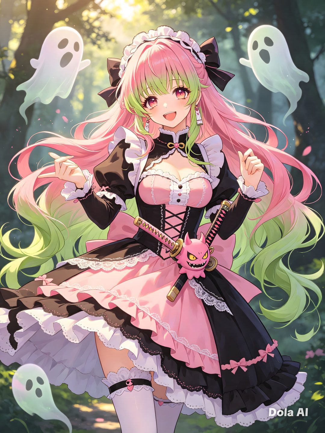 Mitsuri Halloween rosy brown