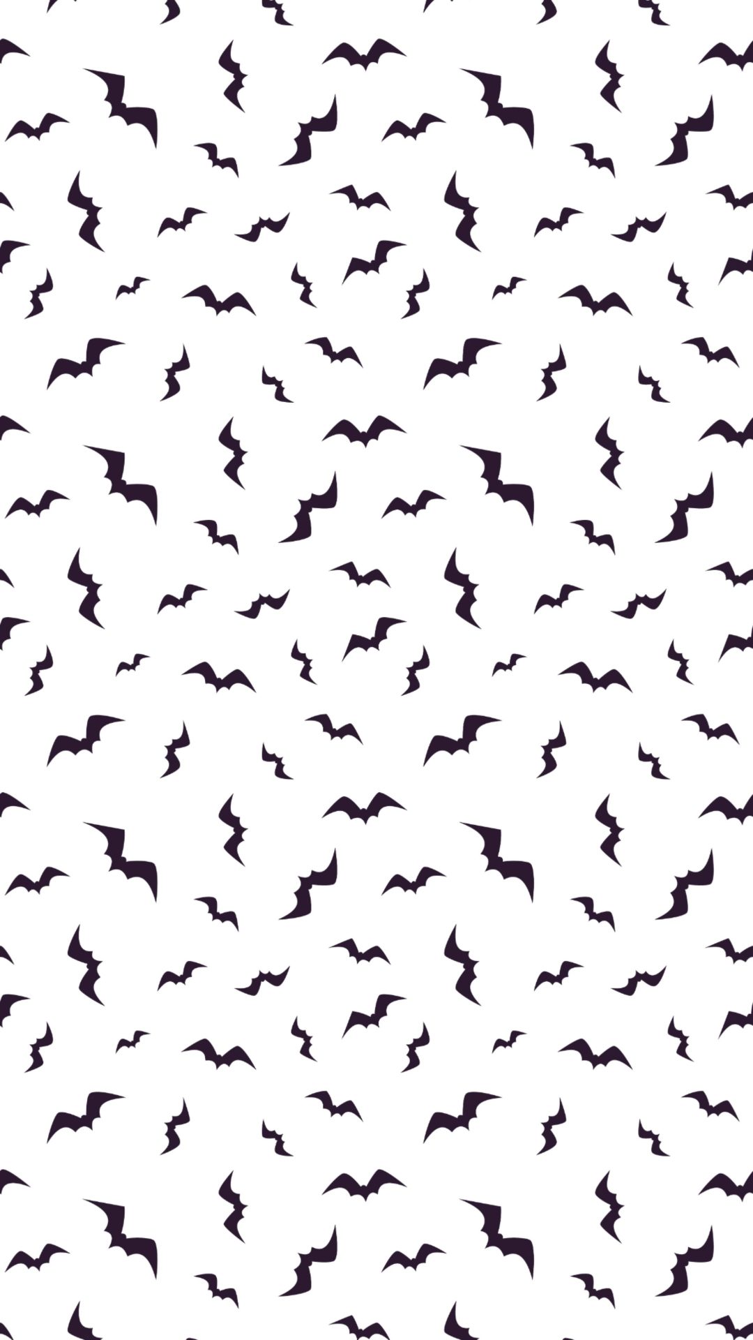 a flock of bats flying in the sky Halloween Bats On White Pattern, Phone,