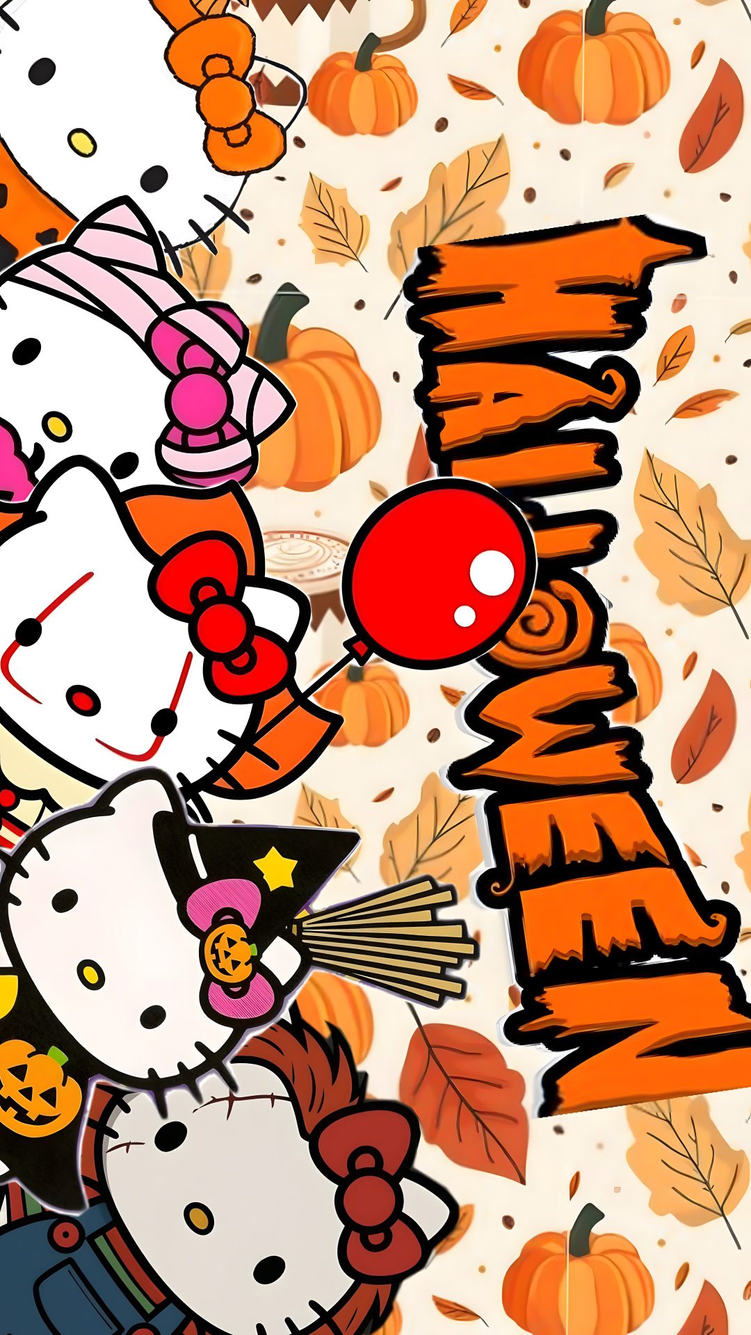 Hello Kitty Y2k Halloween sandy brown