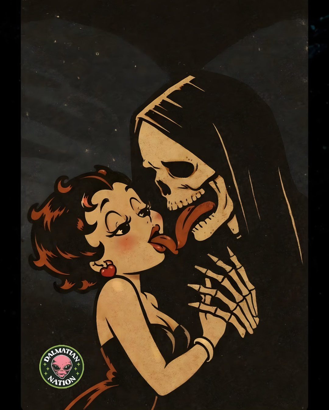#bettyboop #boops #boopboopbedoop #heavymetal #betty Betty Boop Halloween black
