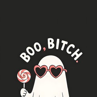 Ghost With Bows Wallpaper, Funny Spooky Wallpaper, Funny Ghost Wallpaper, Spooky Wallpaper Iphone, Sassy Halloween Wallpaper, Funny Halloween Wallpaper Iphone, Cute Halloween Backgrounds Wallpapers, Ghost Dog Wallpaper For Phone, Cute Funny Halloween Wallpapers Slay Halloween Ghost With Bows, Funny Spooky, Funny Ghost, Spooky Iphone, Sassy Halloween, black