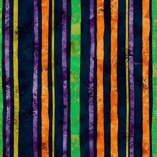 an abstract striped background with different colors and stripes on the fabric, which is very colorful Diagonal Halloween Multi Stripes With black
