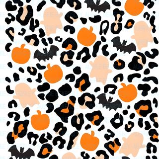 an animal print pattern with orange and black spots on the bottom, in different colors Halloween Cheetah Print Halloween Background Iphone Preppy, Preppy Halloween Ipad, Leopard Halloween Background, wheat