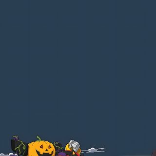an animated halloween scene with pumpkins and witches Shadow The Hedgehog Halloween Sonic Fall, Sonic Christmas Background, Sonic Halloween Picture, dark slate gray