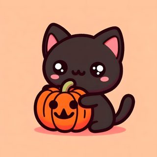 Easy Halloween Drawings, Cute Halloween Drawings, Image Halloween, Fall Drawings, Halloween Wallpaper Cute, Kawaii Doodles, Halloween Drawings, Kawaii Halloween, Cute Kawaii Drawings Halloween Kawaii Cute Black Cat Easy Halloween Drawings, Cute Halloween Drawings, Image Halloween, navajo white