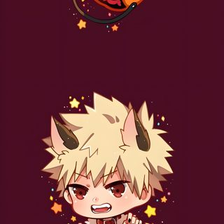 two anime characters with different expressions on their faces Bakugou Halloween Mha Fall, Mha Thanksgiving, Anime Thanksgiving, My Hero Academia Thanksgiving, maroon