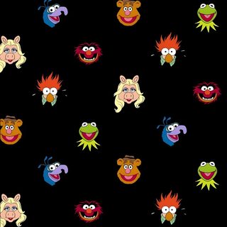 the sesame characters are all different colors and sizes on this black wallpaper pattern, Muppets Halloween Muppets, Muppet Cartoon, Muppet Iphone, The Muppets Iphone, Muppets Background, black