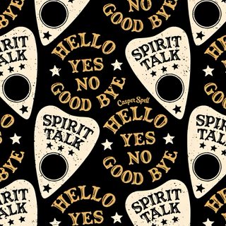 Veil, Halloween Halloween Planchette Veil, Halloween, black