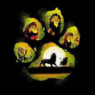 the lion king is depicted in an animated scene with his family and their cubs on it Lion King Halloween Lion King 4k, Remember Who You Are Lion King, Roi Lion, The Lion King, black
