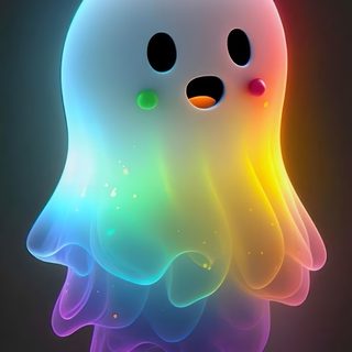 an animated jellyfish floating in the water with its eyes open and glowing brightly colored Rainbow Halloween Fond D'écran Mickey Mouse, Cool Galaxy, Glitch, Abstract Art, Iphone, dark slate gray