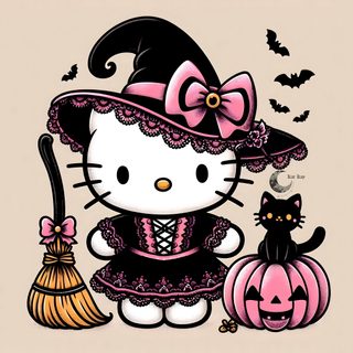Hello Kitty Witch Drawing, Hello Kitty Halloween Kawaii, Hello Kitty Halloween Aesthetic, Hello Kitty Spooky, Hello Kitty Halloween Drawing, Halloween Pictures Hello Kitty, Hello Kitty Characters Halloween, Witch Hello Kitty, Hello Kitty Kuromi Halloween Halloween With Hello Kitty In A Hat Hello Kitty Witch Drawing, Hello Kitty Halloween Kawaii, Hello Kitty Halloween Aesthetic, wheat