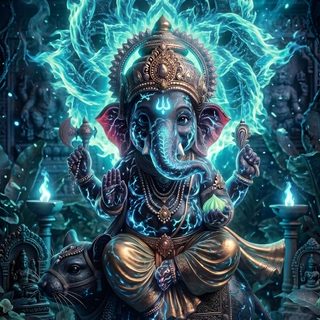 an image of the god ganesha Ganesh Halloween Ganpati Bappa, Ganesha, Indiana, dark slate gray