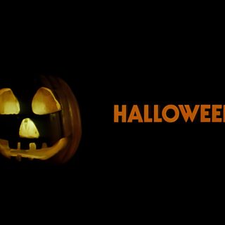 a pumpkin with the words halloween ii carved into it's face in front of a black background Halloween 2 Halloween 2 1981 Pumpkin, Halloween 1978 Screencaps, Halloween 1978 4k, black