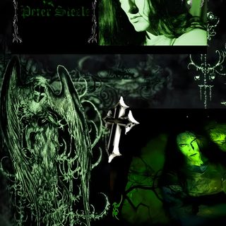 the cover art for an upcoming album is shown in green, black and white colors Type O Negative And Pantera On Halloween Peter Steele, Indie Fashion, Icon Illustration, Style Icon, black