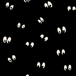 black and white image of many eyes in the night sky with only one eye visible Halloween Boo - Anthracite Googly Eye, Cute Black Halloween Background, Halloween Eyes Background,