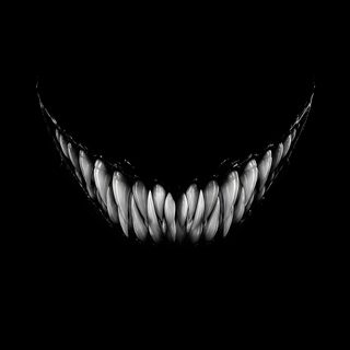 a black and white photo of an object in the dark Halloween Teeth Smile In The Dark, Pitch Black, Black Scary, Scary Dark Hd, Venom Smile, All Black,