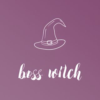 the words boss witch are written in white on a purple background with a witches hat Basic Witch Halloween For Witches, Witches Be Crazy, Fun Halloween Phone Backgrounds, gray