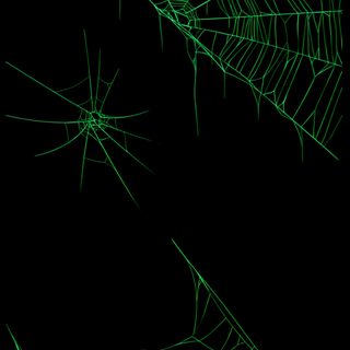 three green spider webs on black background Halloween Green Aesthetic Backgrounds Green, Green, Deep Green Aesthetic, Green Spiderman, Black Green,