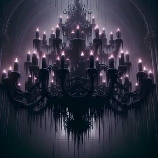 Goth Fashion, Desktop Wallpaper, Iphone Wallpaper Halloween Chandelier Goth Fashion, Desktop, Iphone, dark slate gray
