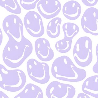 a white background with smiley faces on it Halloween Smiles Lavender Preppy Light Purple, Preppy Purple Ipad, Preppy Aesthetic Purple,