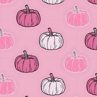 pink and white pumpkins on a pink background Pink Pumpkin Halloween light pink