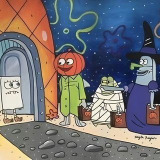 spongebob halloween Spongebob Halloween, Yankee Candles, Comics Anime, Губка Боб, Halloween Wallpaper Iphone, Spooky Scary, Season Of The Witch, Halloween Cartoons, Arte Inspo Spongebob Squarepants Halloween Spongebob Halloween, Yankee Candles, Comics Anime, Halloween Iphone, dim gray