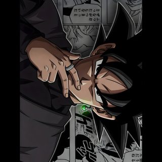 an anime character with green eyes and black hair Goku Black Halloween 4k Japanese Dragon Tattoo, Black Goku, Dragon Ball Tattoo, Goku, Samurai,