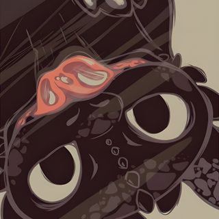 an octopus with a skull on it's back Toothless Halloween Httyd Art, Toothless, Iphone, Color Palette Challenge, Httyd, dark slate gray