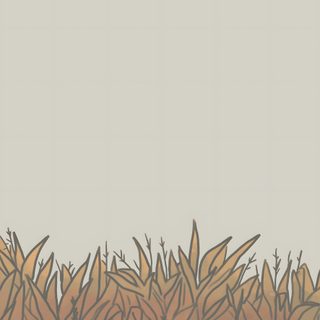 two white ghost standing in the middle of tall grass Retro Halloween Ivory Autumn Phone Simple, Simple Halloween Iphone, Ipad Spooky, light gray