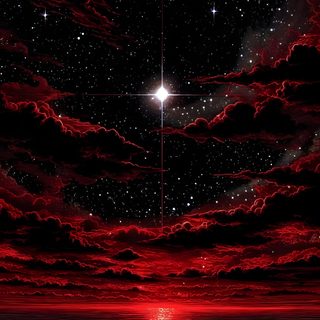 the night sky is filled with stars and clouds Dark Red Halloween Pop Art, Schöne Hintergründe, Red Sky Galaxy Background, Red, Dark Red Space, black
