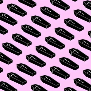 black and white boxes on a pink background with the words pattermoton above them Cute Halloween Coffin Coffin, Aesthetic Coffin, Cute Coffin Phone, Gothic Coffin, lavender
