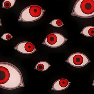 red and white eyeballs on black background Eyeball Halloween Creepy Eyes, Banner Gif, Dreamcore Weirdcore, Aesthetic Gif, Dessin De Mode, Eye Art, black