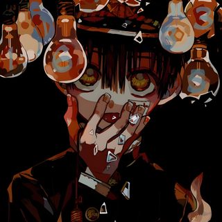 an anime character with lots of bottles on his head and hands in front of him Tbhk Halloween Tbhk Iphone, Tbhk Phone, Tbhk Aesthetic, Amane Yugi Official Art, black