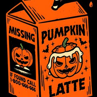 an orange box with a pumpkin on it Retro Halloween Orange Jackolantern Graphic, Pumpkin Spice Illustration, Vintage Halloween Icons, black
